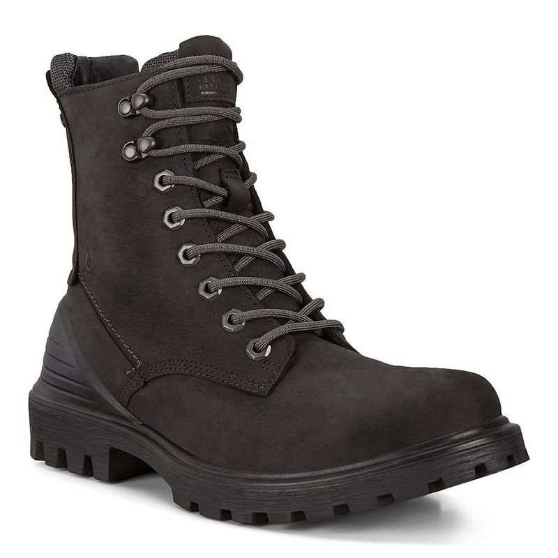 Botas Ecco Tredtray Para Hombre,Negras,715230-GTX